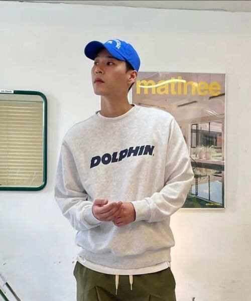 DOLPHIN WAVE APPAREL(ドルフィンウェーブアパレル)の「ドルフィン アセンティック ロゴ スウェット クールグレー(スウェット・メンズ・その他・MEDIUM/LARGE/X-LARGE)」の11枚目の写真