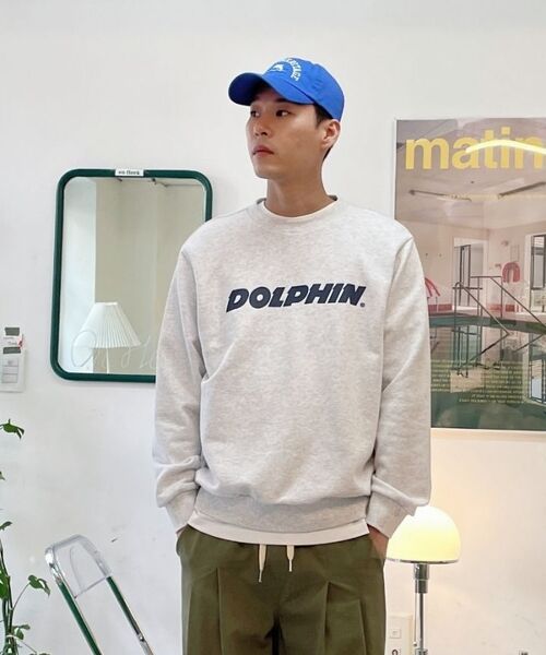 DOLPHIN WAVE APPAREL(ドルフィンウェーブアパレル)の「ドルフィン アセンティック ロゴ スウェット クールグレー(スウェット・メンズ・その他・MEDIUM/LARGE/X-LARGE)」の13枚目の写真