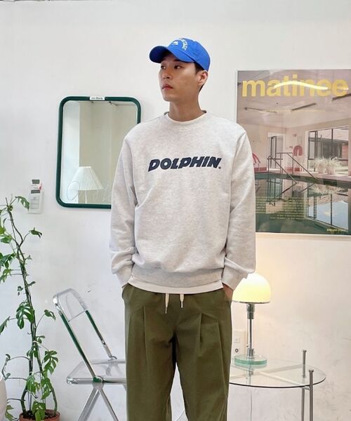 DOLPHIN WAVE APPAREL(ドルフィンウェーブアパレル)の「ドルフィン アセンティック ロゴ スウェット クールグレー(スウェット・メンズ・その他・MEDIUM/LARGE/X-LARGE)」の14枚目の写真