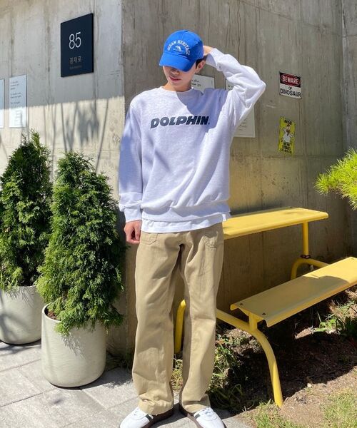 DOLPHIN WAVE APPAREL(ドルフィンウェーブアパレル)の「ドルフィン アセンティック ロゴ スウェット クールグレー(スウェット・メンズ・その他・MEDIUM/LARGE/X-LARGE)」の17枚目の写真