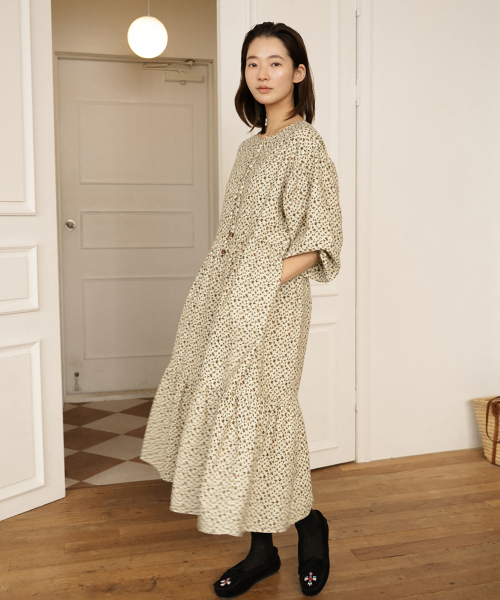 beautiful people マフラー - 紫xベージュ(ミックス) 【古着】【中古】 beautiful people マフラー - 紫xベージュ(ミックス) 【古着】【中古