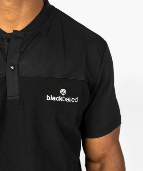 BLACKBALLED(ブラックボールド)の「フェアウェイブレード BLACK(ポロシャツ・メンズ・その他・LARGE)」の4枚目の写真