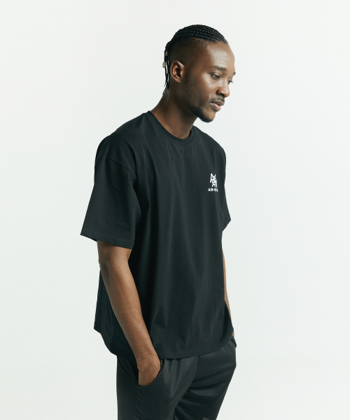 AINIFFON(アインイプオン)の「オーバーサイズ U.S.W ショートスリーブ ブラック(Tシャツ/カットソー・メンズ・ブラック・X-LARGE/XX-LARGE/XXX-LARGE)」の3枚目の写真