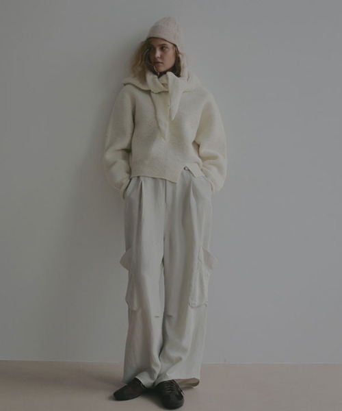 大幅値下げ☆ETRE TOKYO バンピーストールニットプルオーバー バンピーストールニットプルオーバー（ニット/セーター）｜ETRE TOKYO