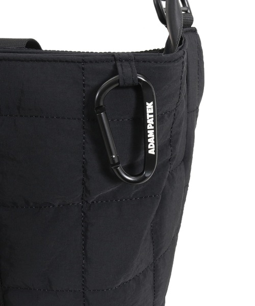 ADAM PATEK（アダムパテック）の「ADAMPATEK/square quilt shoulder tote bag/スクエアキルトビッグショルダートートバッグ（トートバッグ・メンズ・ブラック/グレー・FREE）」の11枚目の写真