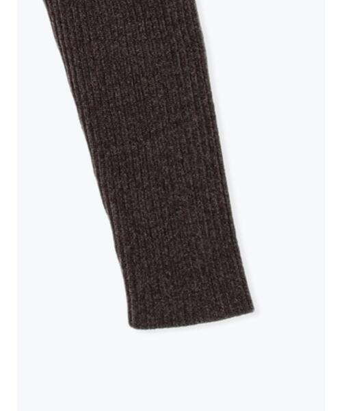 Te chichi（テチチ）の「モールリブスタンドネックニット（ニット/セーター・レディース・グリーン/チャコールグレー/オフホワイト・F）」の22枚目の写真