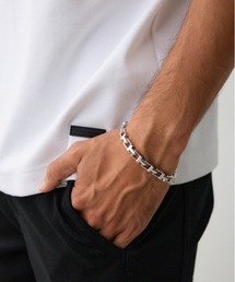 AZUL by moussy | スクエアブロックチェーンブレスレット(ブレスレット)