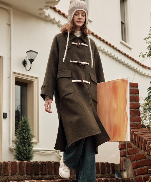 カシミヤ ダッフルコートセット セール】[2カラー] カシミヤダッフルコート（ダッフルコート