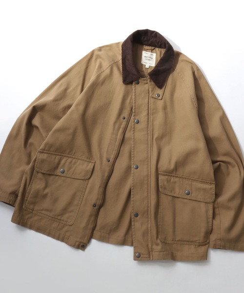 セール】Denim & Canvas Hunting Jacket/オーバーサイズ 襟