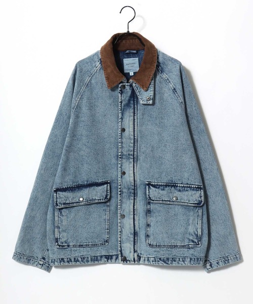 セール】Denim & Canvas Hunting Jacket/オーバーサイズ 襟