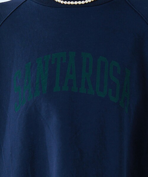 MICA&DEAL(マイカ&ディール)の「【MICA&DEAL /マイカアンドディール】"SANTAROSA"raglan Pullover / ラグランプルオーバー / スウェット(スウェット・レディース・ベージュ/ネイビー・フリー)」の13枚目の写真