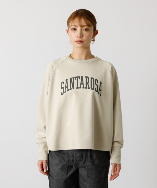 MICA&DEAL(マイカ&ディール)の「【MICA&DEAL /マイカアンドディール】"SANTAROSA"raglan Pullover / ラグランプルオーバー / スウェット(スウェット・レディース・ベージュ/ネイビー・フリー)」の15枚目の写真