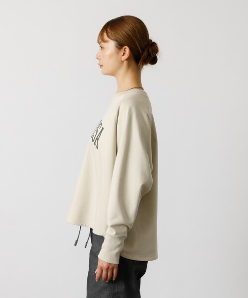 MICA&DEAL(マイカ&ディール)の「【MICA&DEAL /マイカアンドディール】"SANTAROSA"raglan Pullover / ラグランプルオーバー / スウェット(スウェット・レディース・ベージュ/ネイビー・フリー)」の16枚目の写真