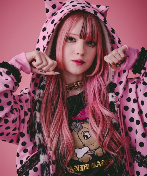 GALFY-ポップポップI LOVE GALパーカー（パーカー）｜GALFY