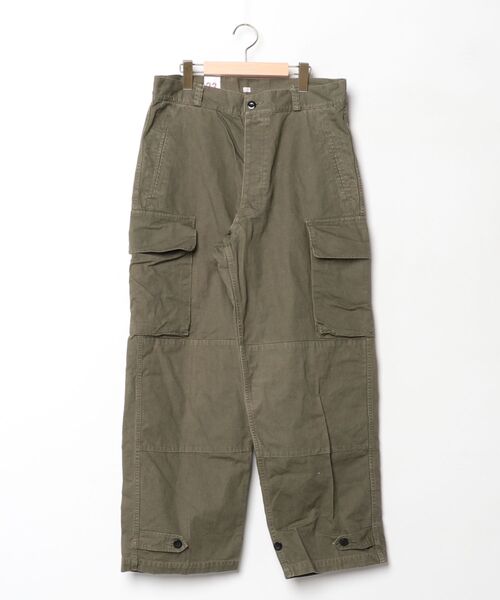 ブランド古着】OUTIL｜ウティのカーゴパンツ（グリーン・カーキ/緑色系
