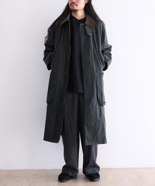 JOHN PARTRIDGE(ジョンパートリッジ)の「JOHN PARTRIDGE BALMACAAN COAT(その他アウター・メンズ・ネイビー/チェック/ブラック/セージグリーン・1/2/3/4)」の3枚目の写真