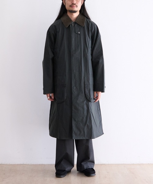 JOHN PARTRIDGE(ジョンパートリッジ)の「JOHN PARTRIDGE BALMACAAN COAT(その他アウター・メンズ・ネイビー/チェック/ブラック/セージグリーン・1/2/3/4)」の5枚目の写真