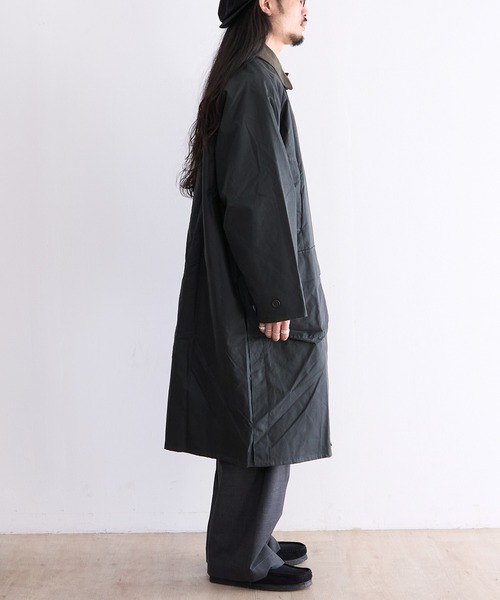 JOHN PARTRIDGE(ジョンパートリッジ)の「JOHN PARTRIDGE BALMACAAN COAT(その他アウター・メンズ・ネイビー/チェック/ブラック/セージグリーン・1/2/3/4)」の6枚目の写真