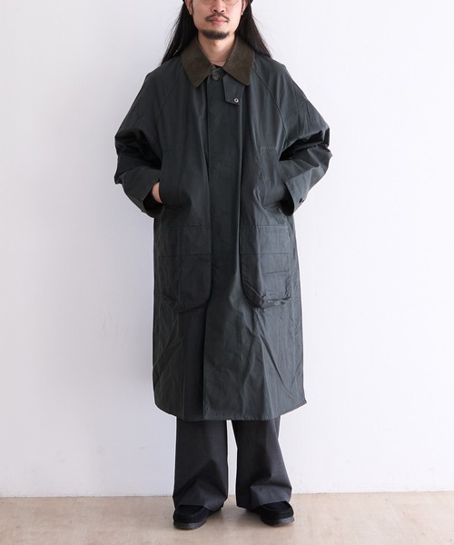 JOHN PARTRIDGE(ジョンパートリッジ)の「JOHN PARTRIDGE BALMACAAN COAT(その他アウター・メンズ・ネイビー/チェック/ブラック/セージグリーン・1/2/3/4)」の8枚目の写真