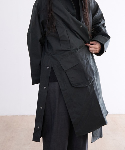 JOHN PARTRIDGE(ジョンパートリッジ)の「JOHN PARTRIDGE BALMACAAN COAT(その他アウター・メンズ・ネイビー/チェック/ブラック/セージグリーン・1/2/3/4)」の11枚目の写真