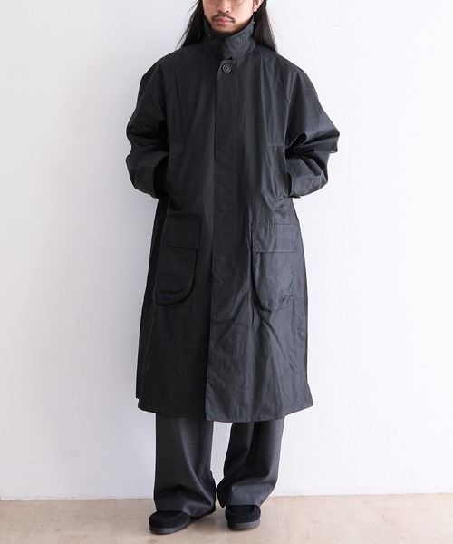 JOHN PARTRIDGE(ジョンパートリッジ)の「JOHN PARTRIDGE BALMACAAN COAT(その他アウター・メンズ・ネイビー/チェック/ブラック/セージグリーン・1/2/3/4)」の15枚目の写真