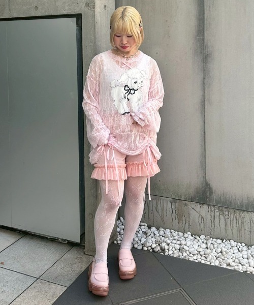 セール】SWEETIE LACE トップス（Tシャツ/カットソー）｜Candy