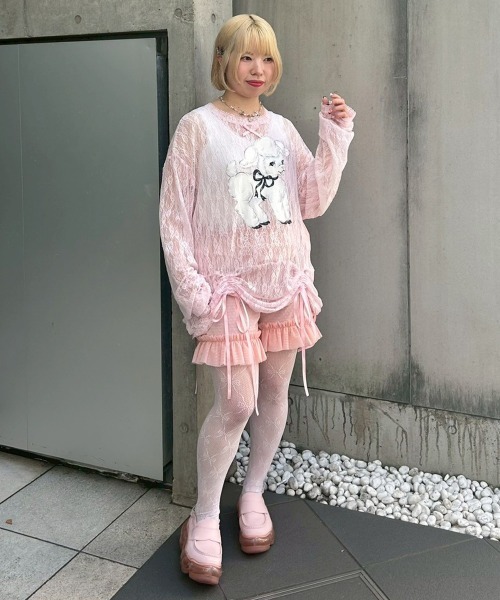 セール】SWEETIE LACE トップス（Tシャツ/カットソー）｜Candy