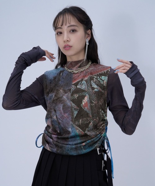 【未使用】HARE　2Pセットカットソー by MAO KAWASAKI 2Pセットカットソー by MAO KAWASAKI(HARE)（Tシャツ/カットソー