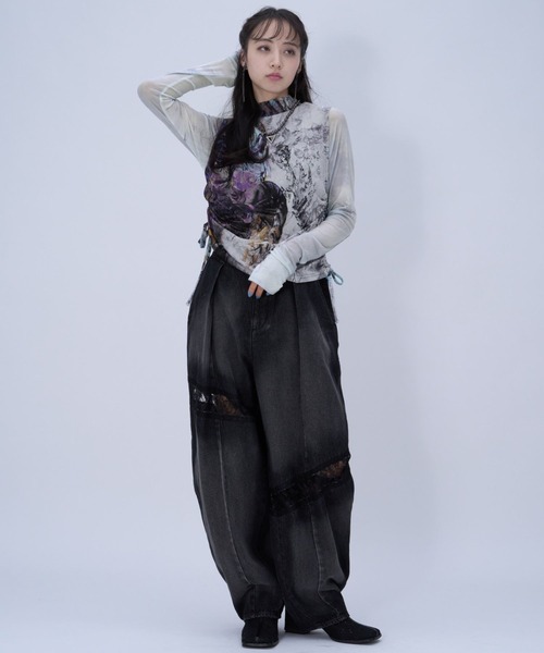 HARE（ハレ）の「2Pセットカットソー by MAO KAWASAKI(HARE)（Tシャツ