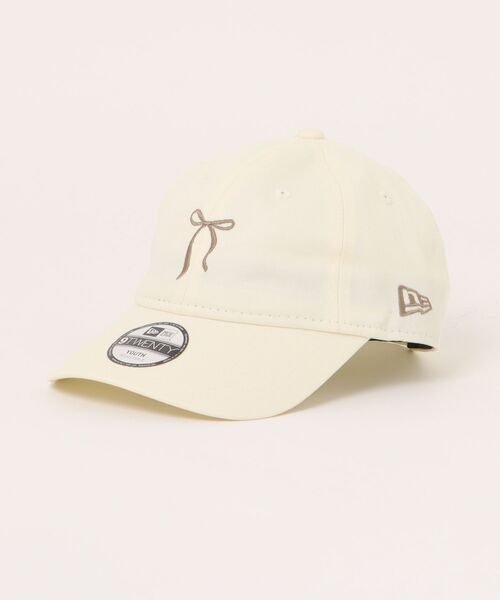 NEW ERA(ニューエラ)の「NEW ERA/ニューエラ YTH920 RIBBON CRM キッズ キャップ 14671605(キャップ・キッズ・ホワイト・YOUTH)」の8枚目の写真