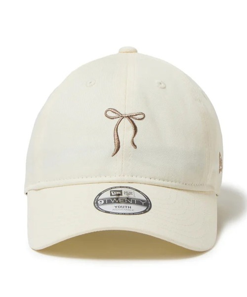 NEW ERA(ニューエラ)の「NEW ERA/ニューエラ YTH920 RIBBON CRM キッズ キャップ 14671605(キャップ・キッズ・ホワイト・YOUTH)」の2枚目の写真