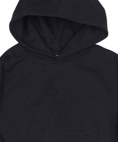 PAPERBOY（ペーパーボーイ）の「[SET] エンボスバルーンオーバーサイズセットアップ-ブラック（パーカー・レディース・その他・M/XL）」の3枚目の写真