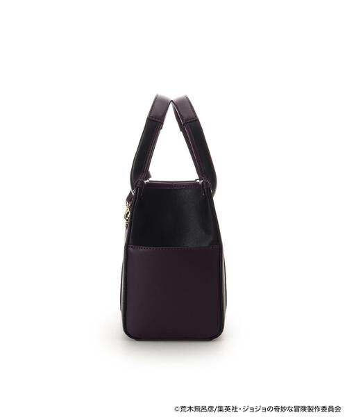 SAMANTHAVEGA（サマンサベガ）の「アニメ『ジョジョの奇妙な冒険 戦闘潮流』「カーズ」コラボコレクション　ハンドバッグ（ハンドバッグ・レディース・ブラック・FREE）」の4枚目の写真