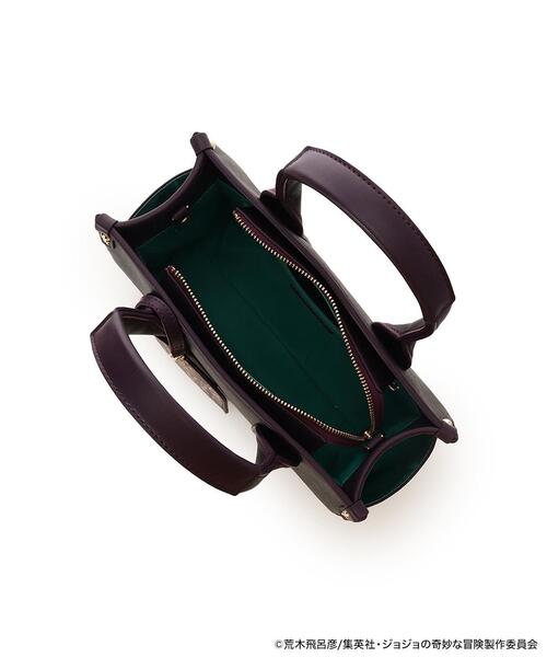 SAMANTHAVEGA（サマンサベガ）の「アニメ『ジョジョの奇妙な冒険 戦闘潮流』「カーズ」コラボコレクション　ハンドバッグ（ハンドバッグ・レディース・ブラック・FREE）」の6枚目の写真
