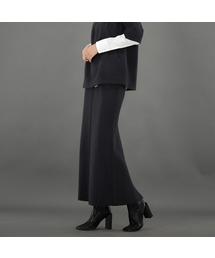 ACUD（アクド）の「Back Slit Bending Long Skirt _Black（スカート）」