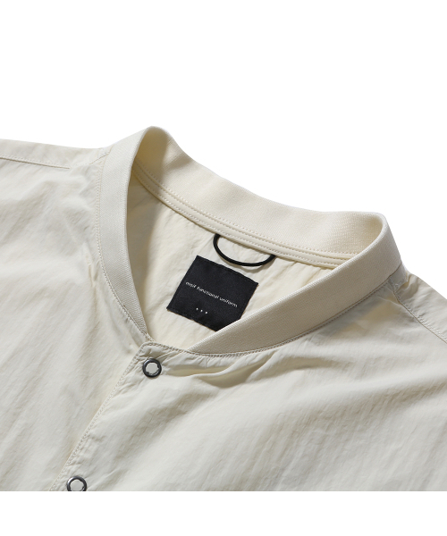 MOIF（モイフ）の「[SS25] パイロットシャツ / エクリュ（ナイロンジャケット・メンズ・その他・S/M/L）」の3枚目の写真