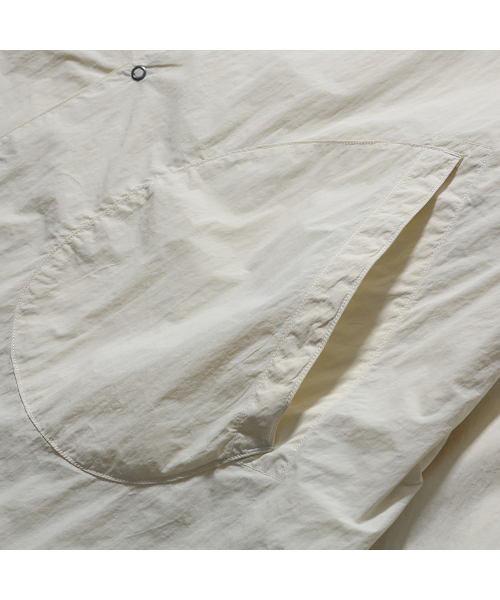MOIF（モイフ）の「[SS25] パイロットシャツ / エクリュ（ナイロンジャケット・メンズ・その他・S/M/L）」の6枚目の写真