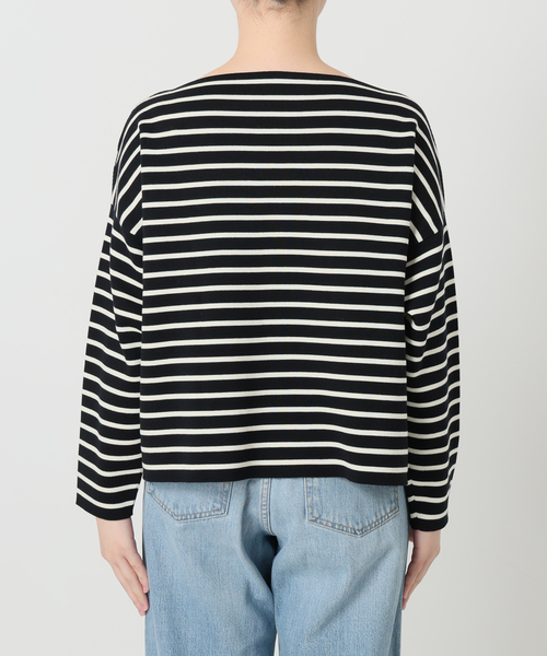 IENA（イエナ）の「ダブルボーダープルオーバー（ニット/セーター・レディース・ブラック系その他/ブルー・FREE）」の16枚目の写真