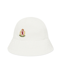 LMC | BEAR CREST ROUND BUCKET HAT ivory(ハット)