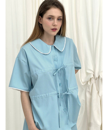 MOIFAIRE（モイフェア）の「ROMANTIC RIBBON PAJAMA SET / SKYBLUE（ルームウェア/パジャマ）」