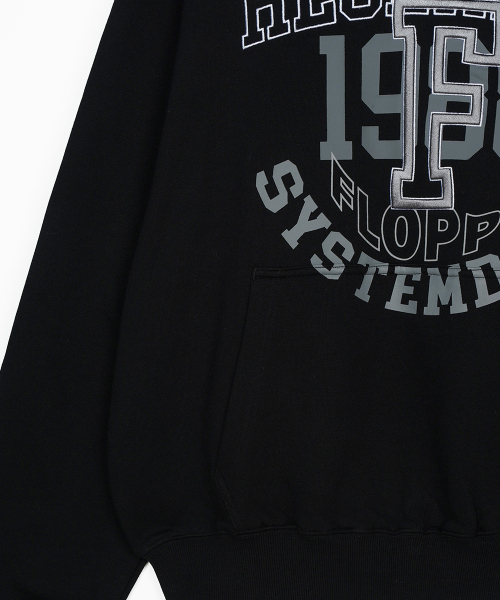 FDR(エフディーアール)の「Volume Layered F Lettering Hoodie Black(パーカー・メンズ・その他・SMALL/LARGE/MEDIUM)」の10枚目の写真