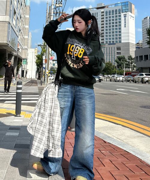 FDR(エフディーアール)の「Volume Layered F Lettering Hoodie Black(パーカー・メンズ・その他・SMALL/LARGE/MEDIUM)」の12枚目の写真