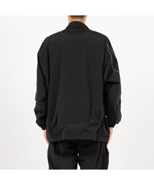 Reebok（リーボック）の「KANGHYUK ロゴ トラックジャケット / STITCHED LOGO TRACK JACKET（ナイロンジャケット・メンズ・グレー・LARGE）」の5枚目の写真