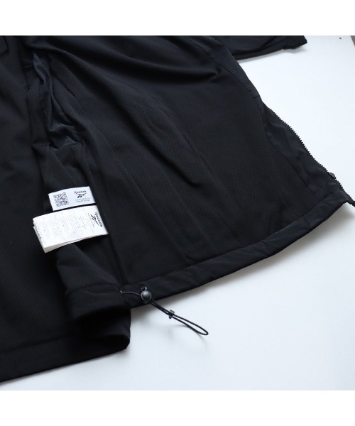 Reebok（リーボック）の「KANGHYUK ロゴ トラックジャケット / STITCHED LOGO TRACK JACKET（ナイロンジャケット・メンズ・グレー・LARGE）」の11枚目の写真