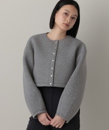 A part by | ボンディングノーカラージャケット(ノーカラージャケット)