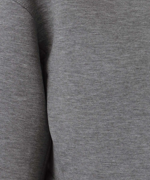 A part by（アパートバイ）の「ボンディングノーカラージャケット（ノーカラージャケット・レディース・グレー系その他5/ブラック・FREE）」の20枚目の写真