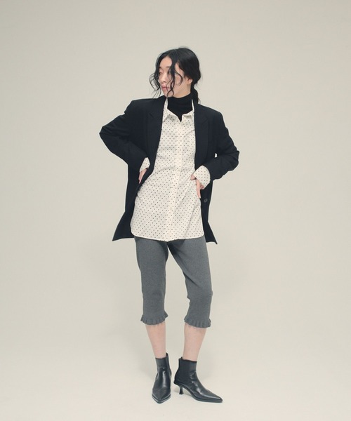 JEANASIS（ジーナシス）の「【eL】Assort Pattern Regular Shirt/645577（シャツ/ブラウス・レディース・ストライプ/ドット・FREE）」の16枚目の写真