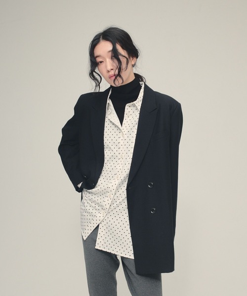 JEANASIS（ジーナシス）の「【eL】Assort Pattern Regular Shirt/645577（シャツ/ブラウス・レディース・ストライプ/ドット・FREE）」の17枚目の写真