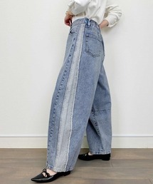 LUGIVA（ルギヴァ）の「フリンジデニムパンツ（デニムパンツ）」