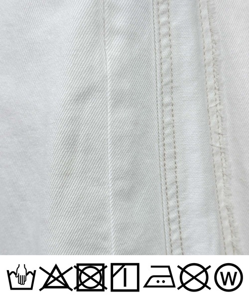 PICCIN（ピッチン）の「フリンジデニムパンツ（デニムパンツ・レディース・オフホワイト/ブルー・M）」の18枚目の写真